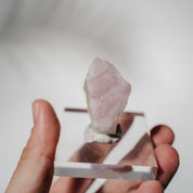 Canga Rosa, kristallisierter Rosenquarz 74R