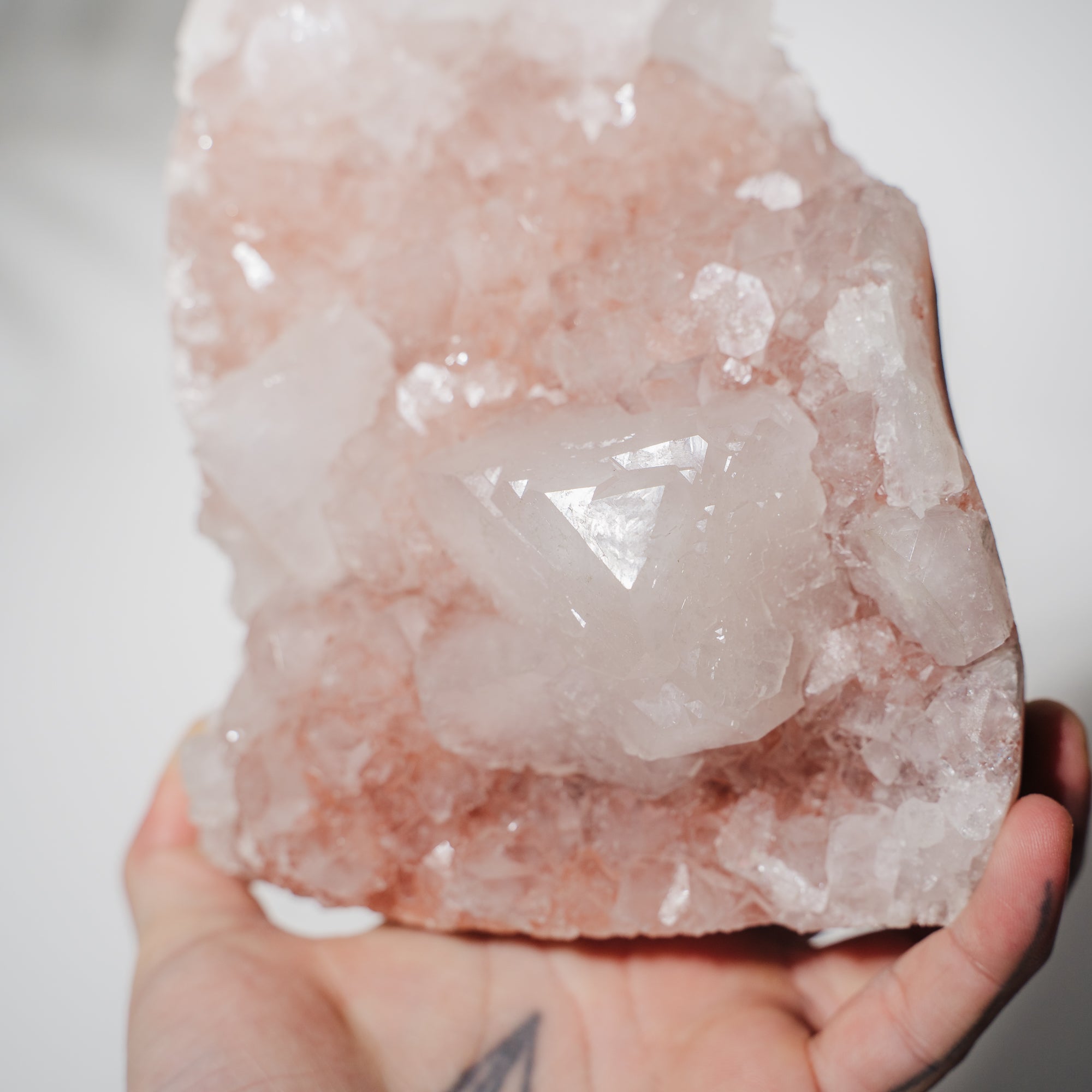 Pinke Apophyllit Stufe 368P