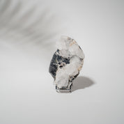 Schwarzes Chalcedon x Apophyllit 139C