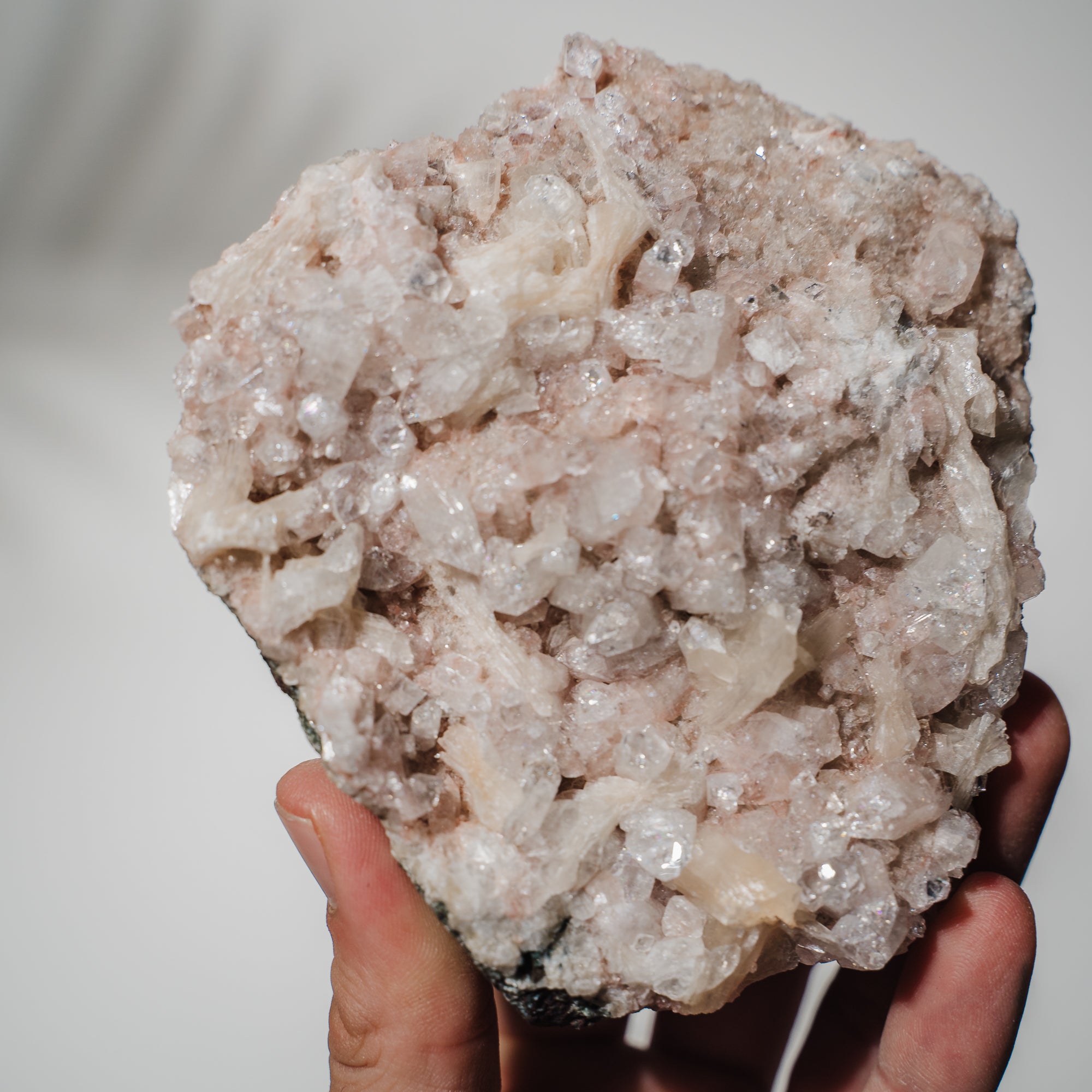 Pinke Apophyllit Stufe 112P