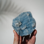 Blauer Chalcedon x Apophyllit Stufe 59BC