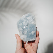 Blauer Chalcedon x Apophyllit Stufe 52BC