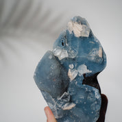 Blauer Chalcedon x Apophyllit Stufe 168BC