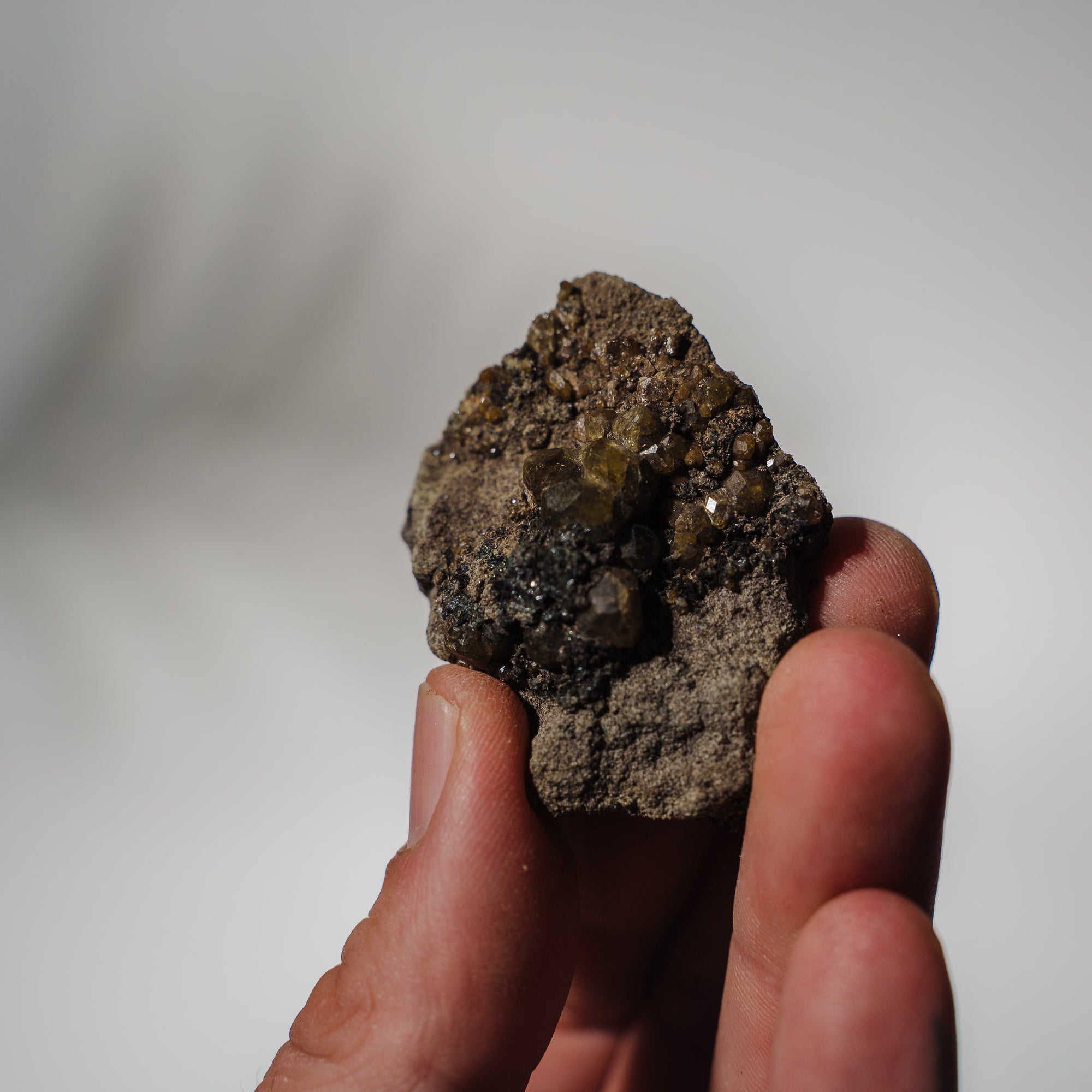 Grüner Granat (Demantoid) 26GGC