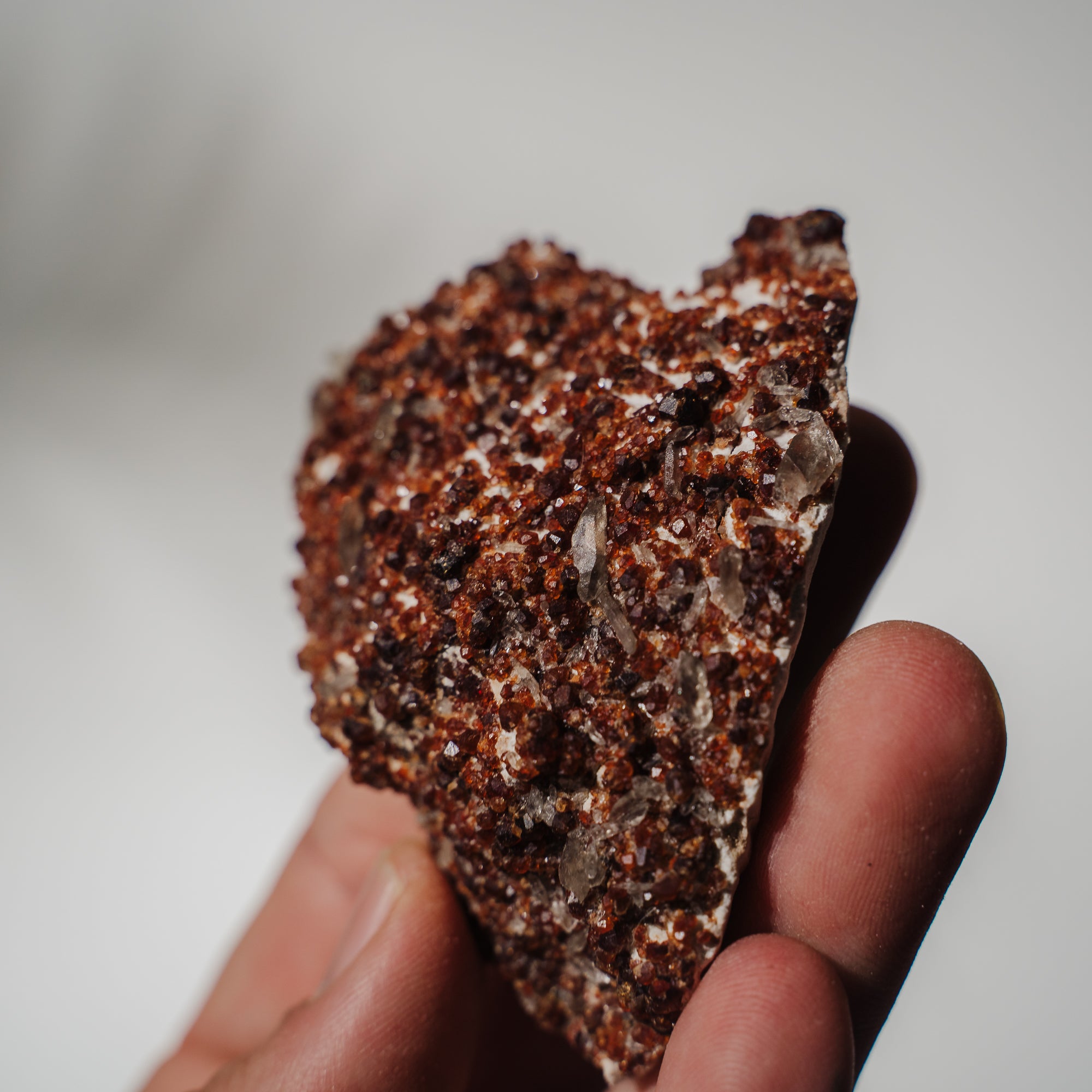 Granat x Rauchquarz Stufe 33G