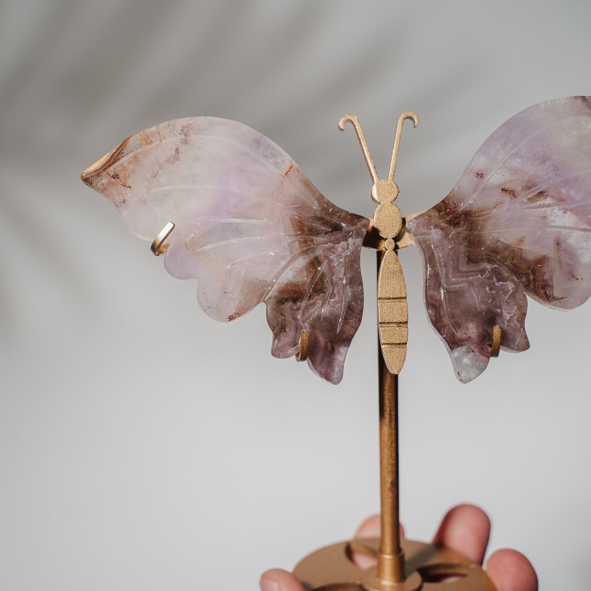 Amethyst Achat Schmetterling 36AB