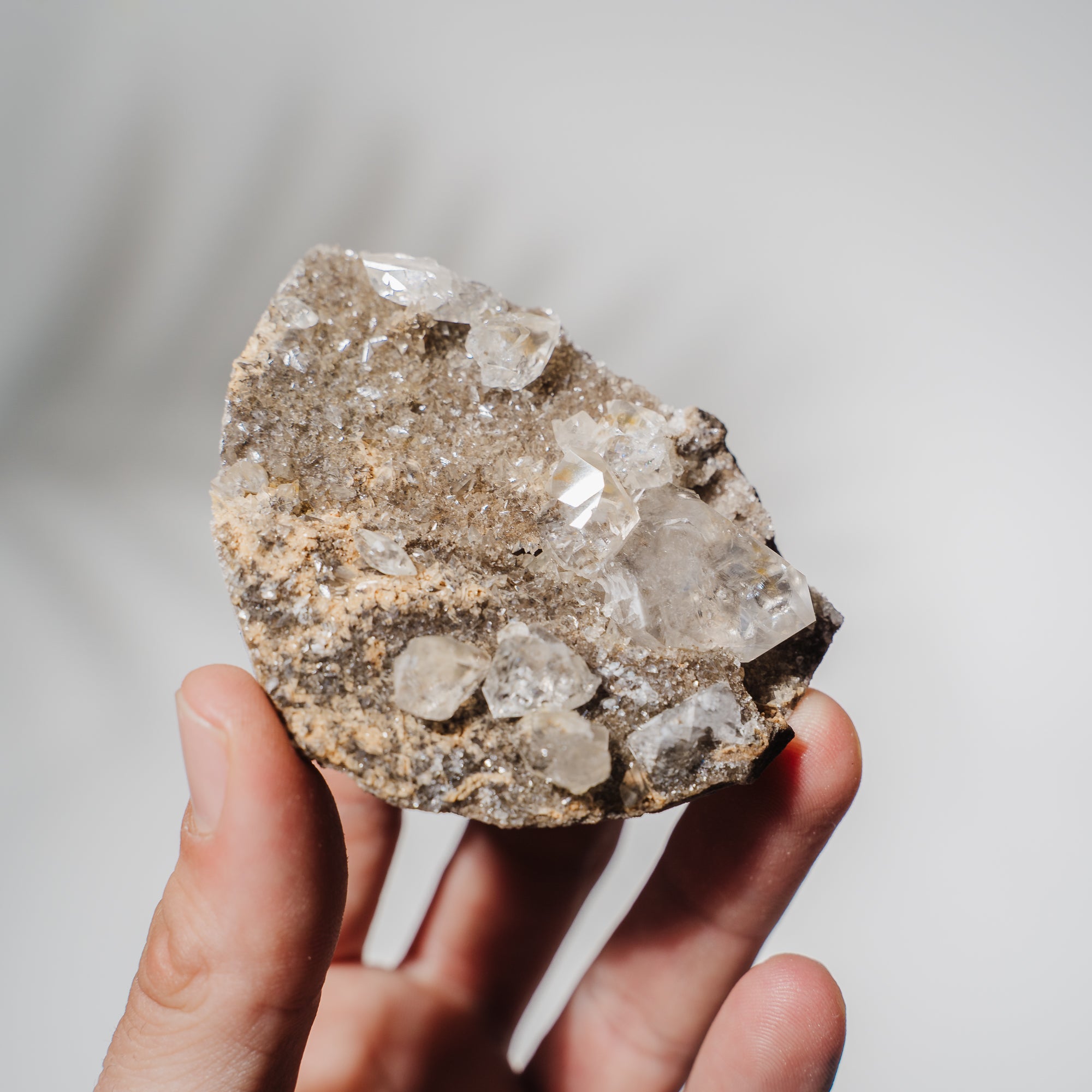Diamanten Calcit Stufe 68DCA