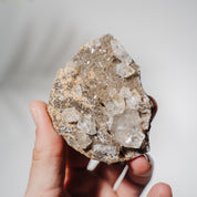 Diamanten Calcit Stufe 68DCA
