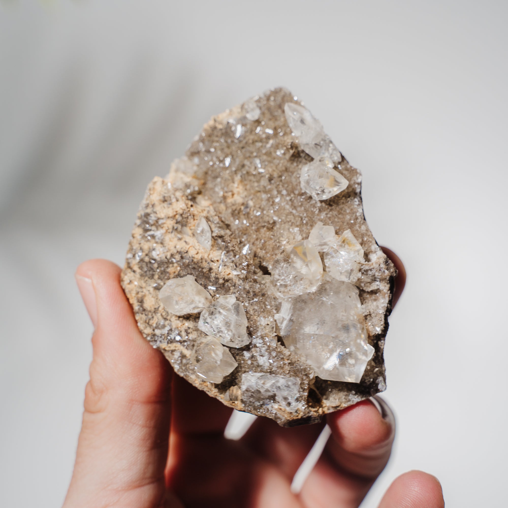 Diamanten Calcit Stufe 68DCA