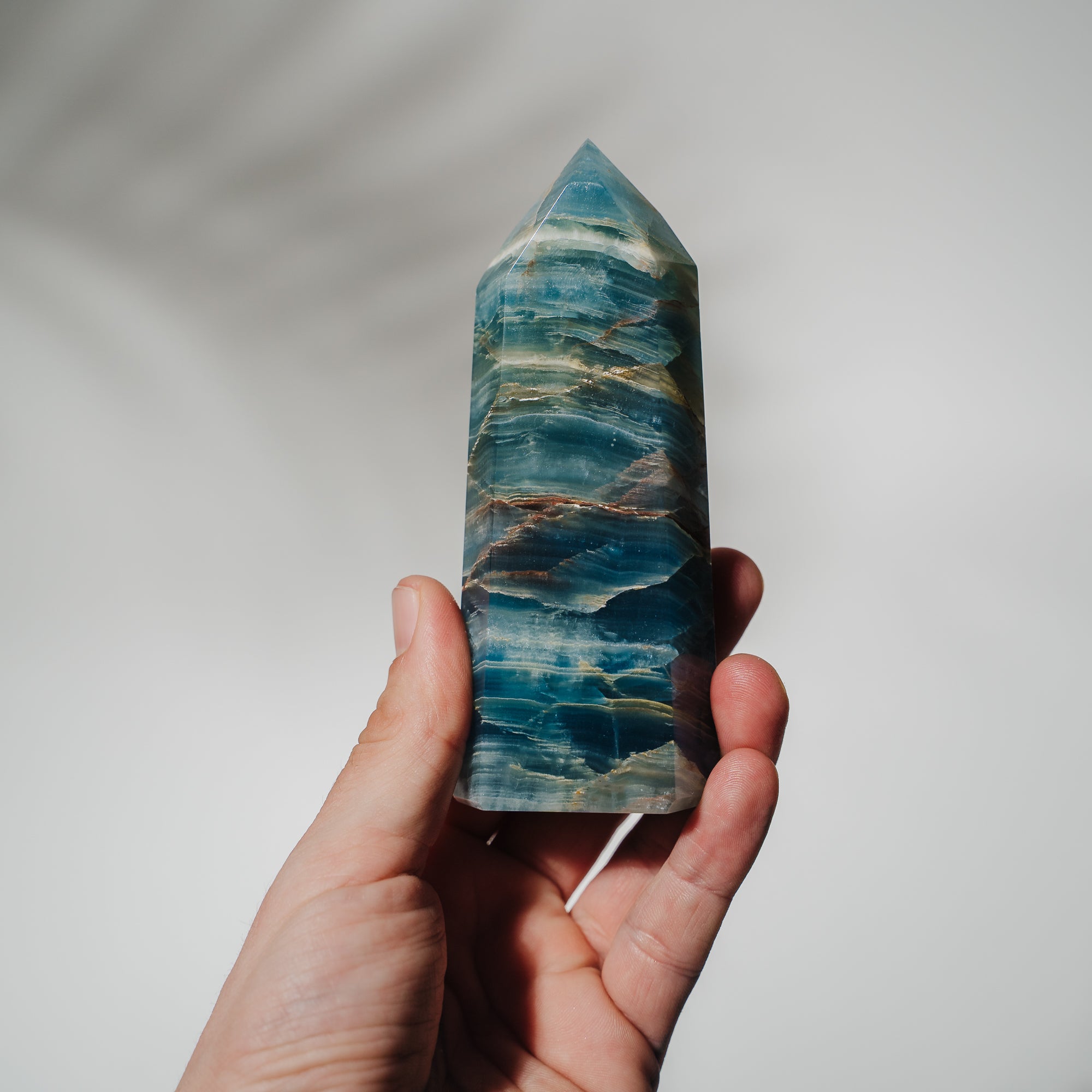 Blaue Onyx Turm BO104