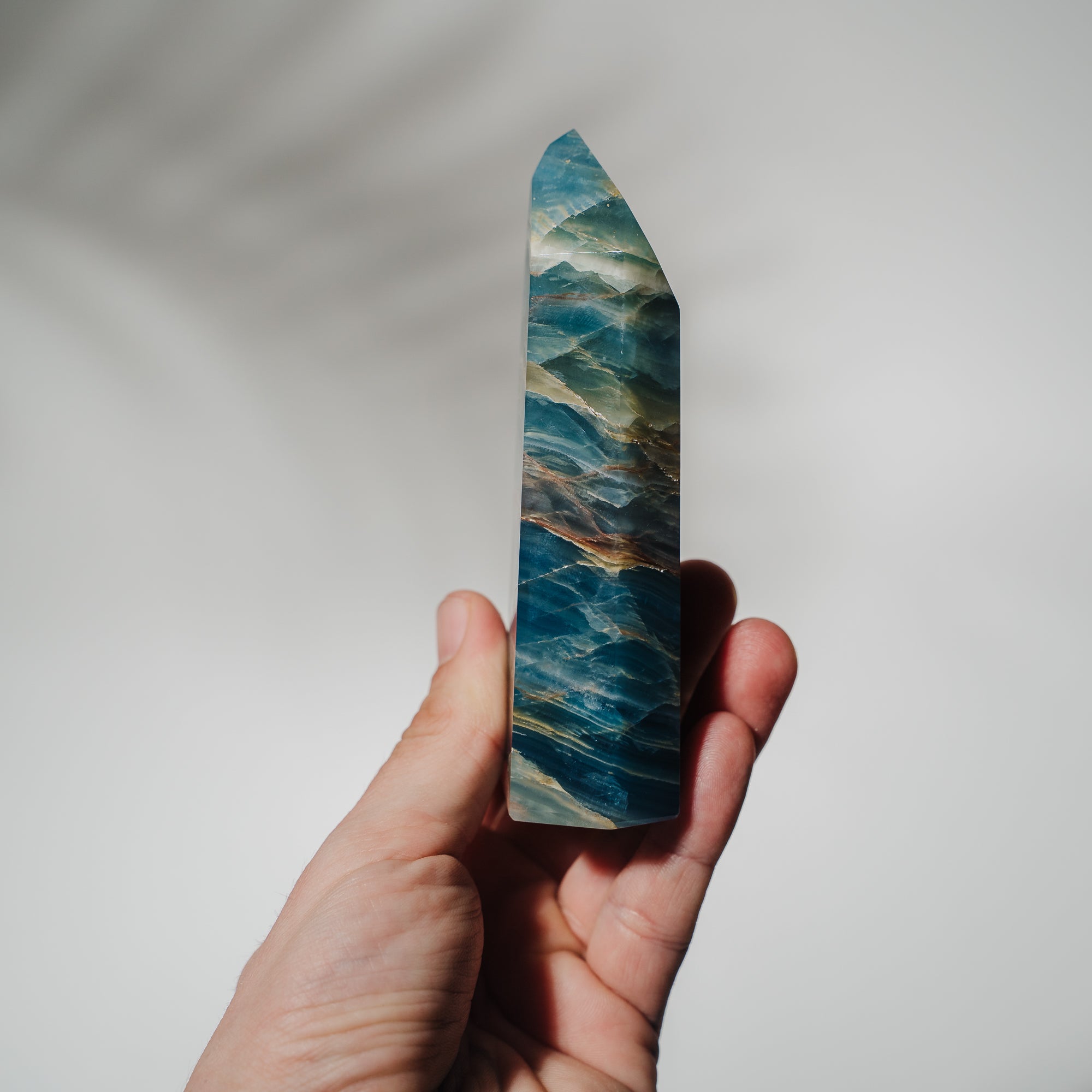 Blaue Onyx Turm BO104
