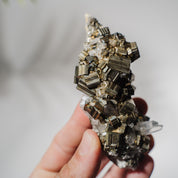 Pyrit x Quarz Stufe 148P