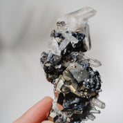 Pyrit x Quarz Stufe 144P