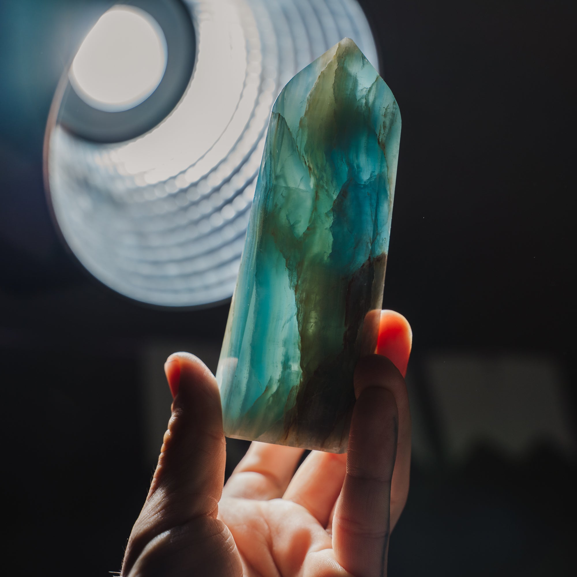 Blaue Onyx Turm BO101