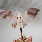 Amethyst Achat Schmetterling 36AD