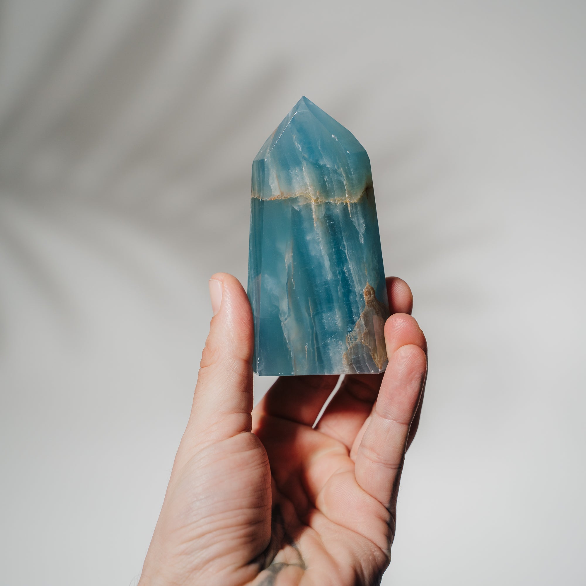 Blaue Onyx Turm BO77