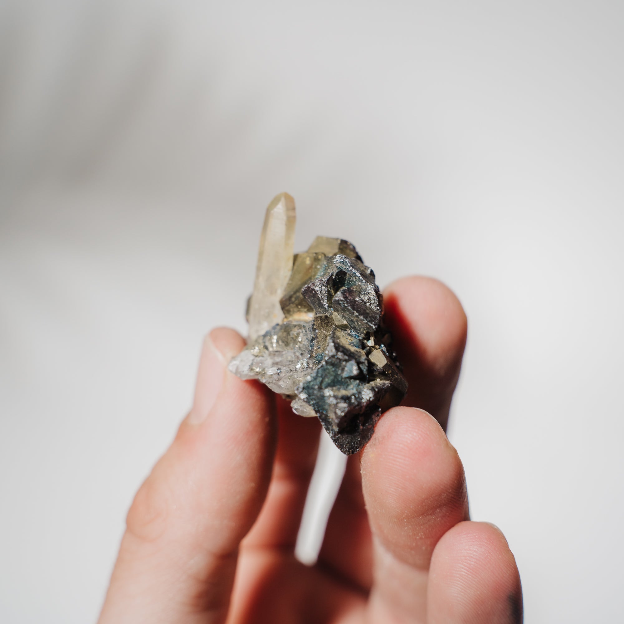 Pyrit x Quarz Stufe 23P