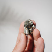 Pyrit x Quarz Stufe 17P
