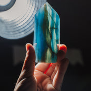 Blaue Onyx Turm BO91