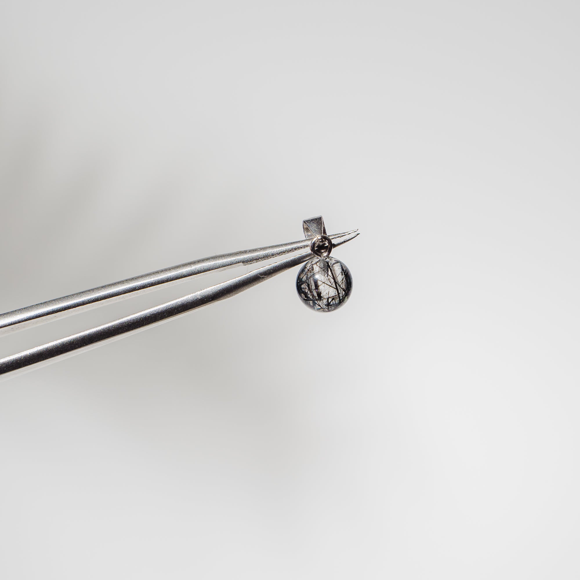 Turmalinquarz Anhänger s925 Silber