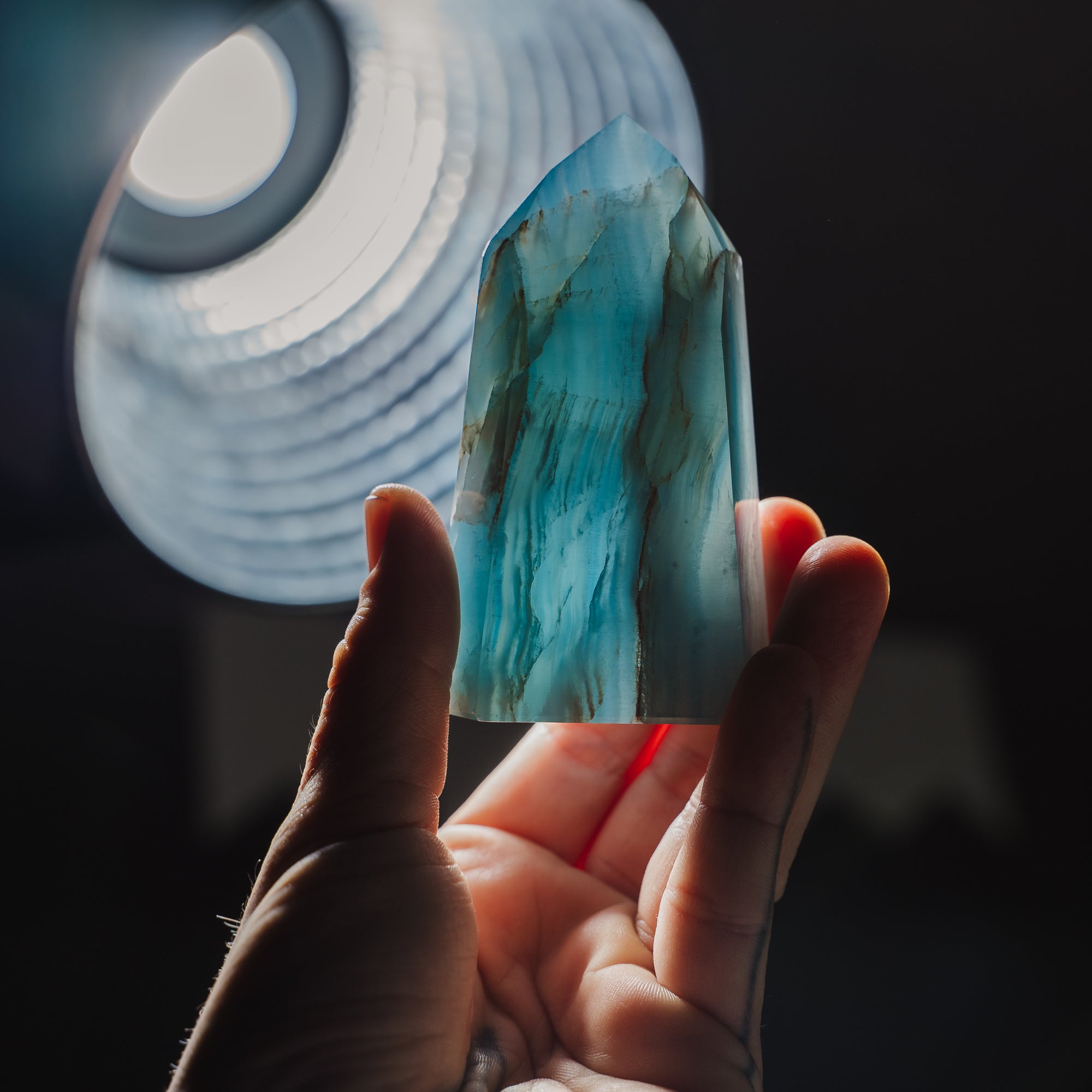 Blaue Onyx Turm BO86