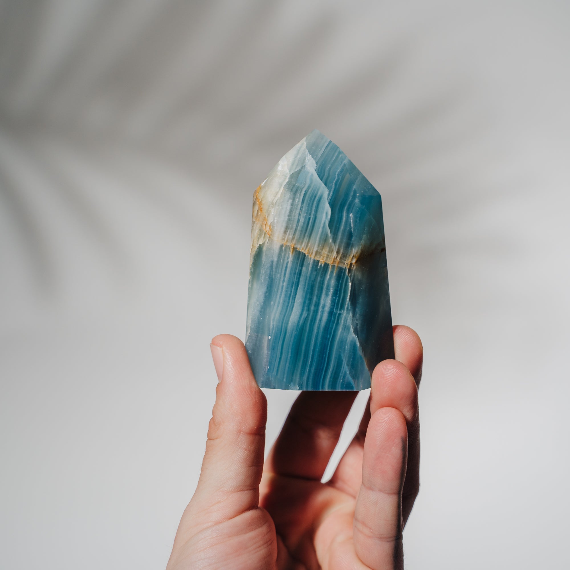 Blaue Onyx Turm BOA74
