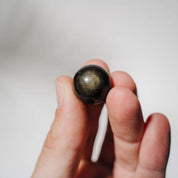 Goldobsidian Kugeln mini