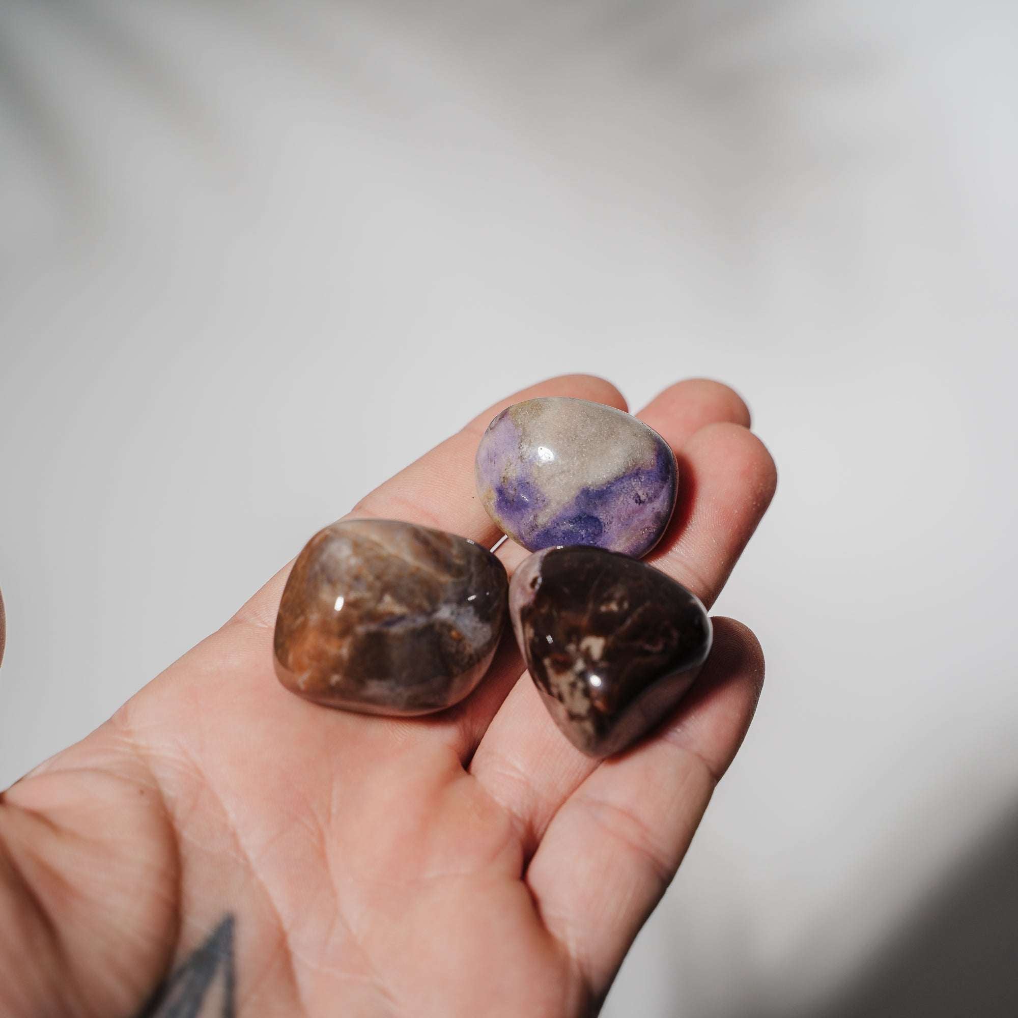 Tiffany Opal Trommelsteine