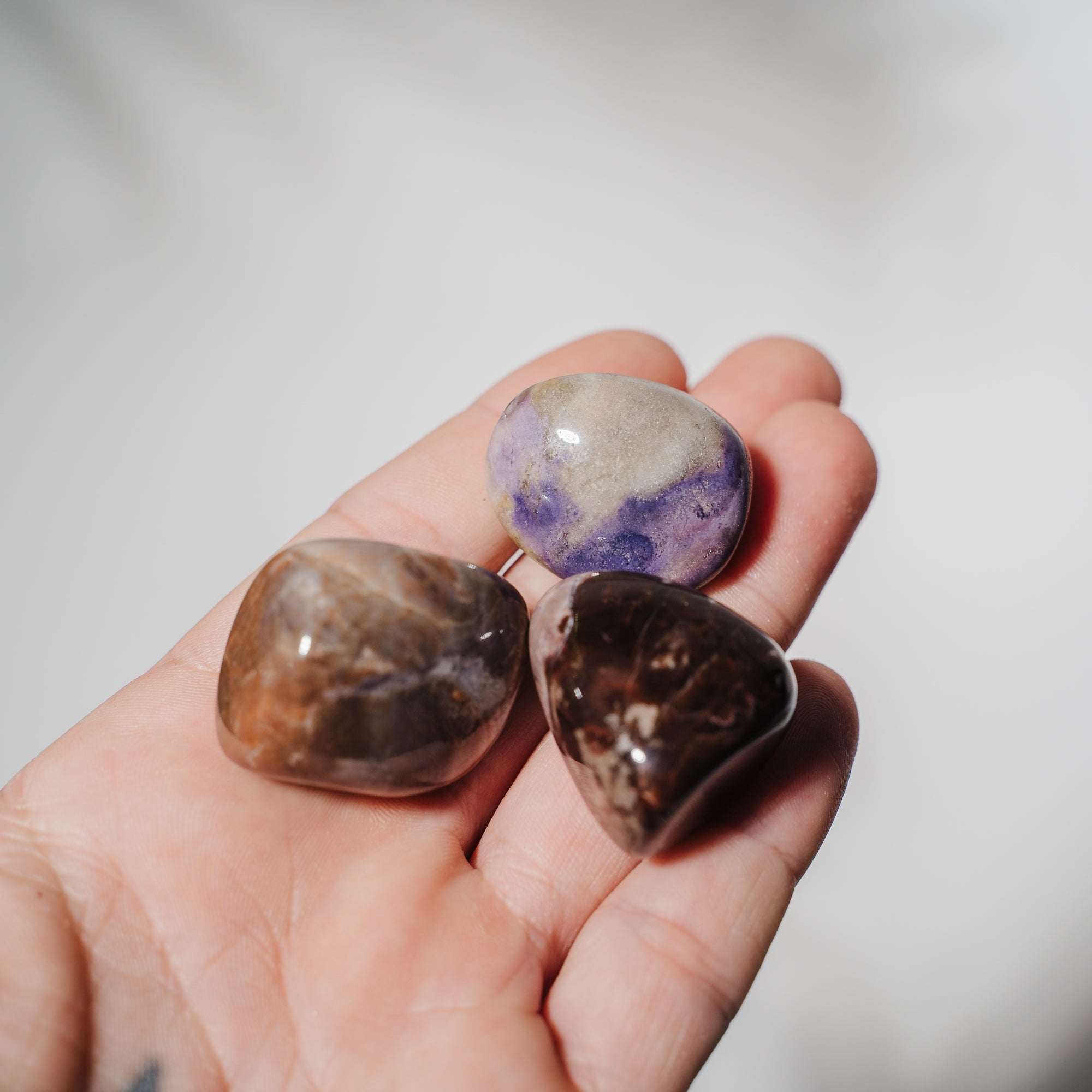 Tiffany Opal Trommelsteine