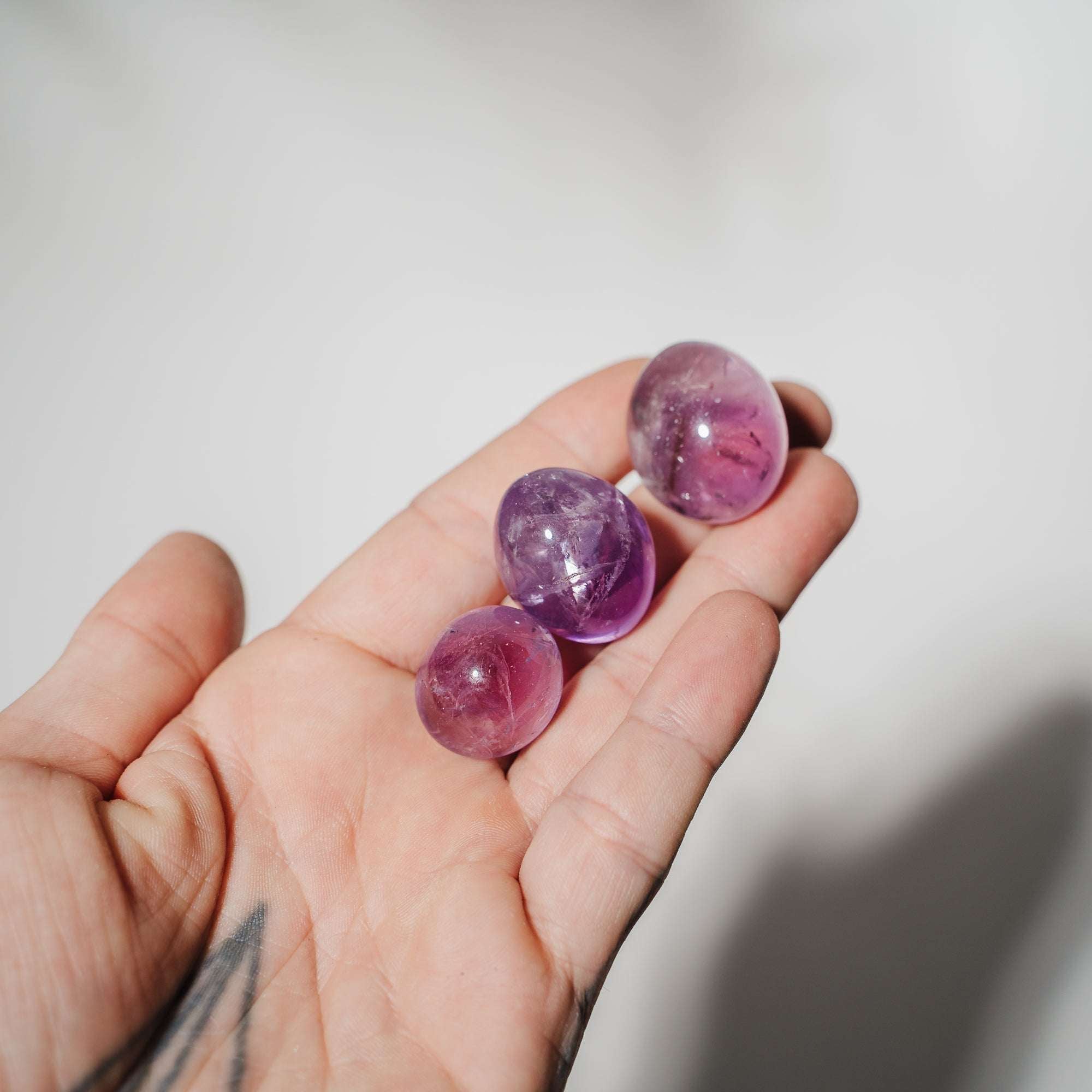 HQ Amethyst Trommelsteine