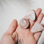 Pinke Botswana Achat Trommelsteine