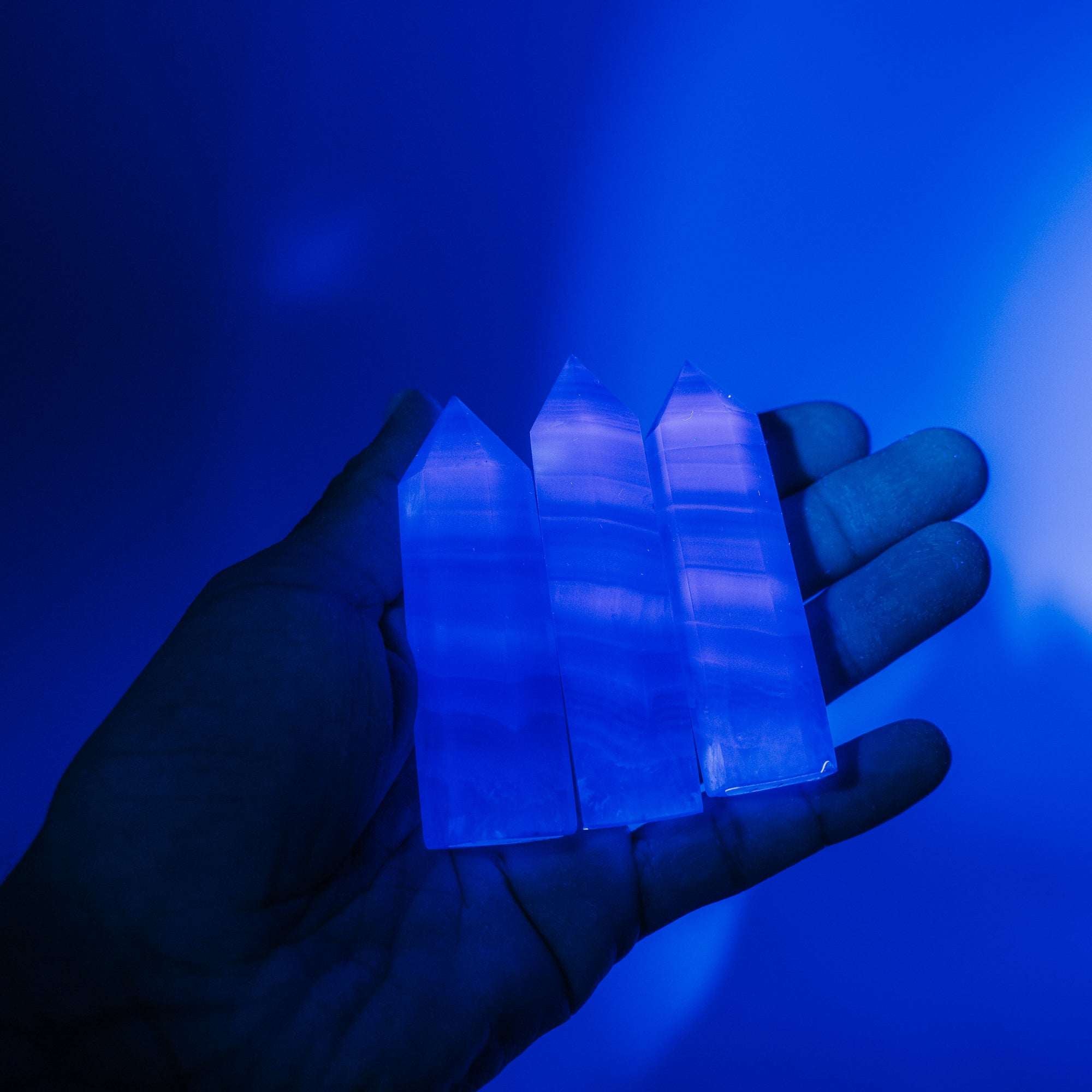 Lavendel Fluorit Türme