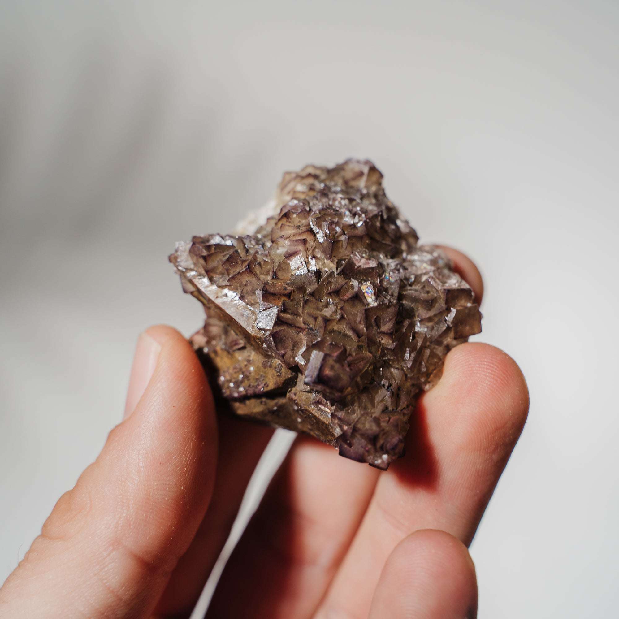 Fluorit x Calcit Stufe 20F