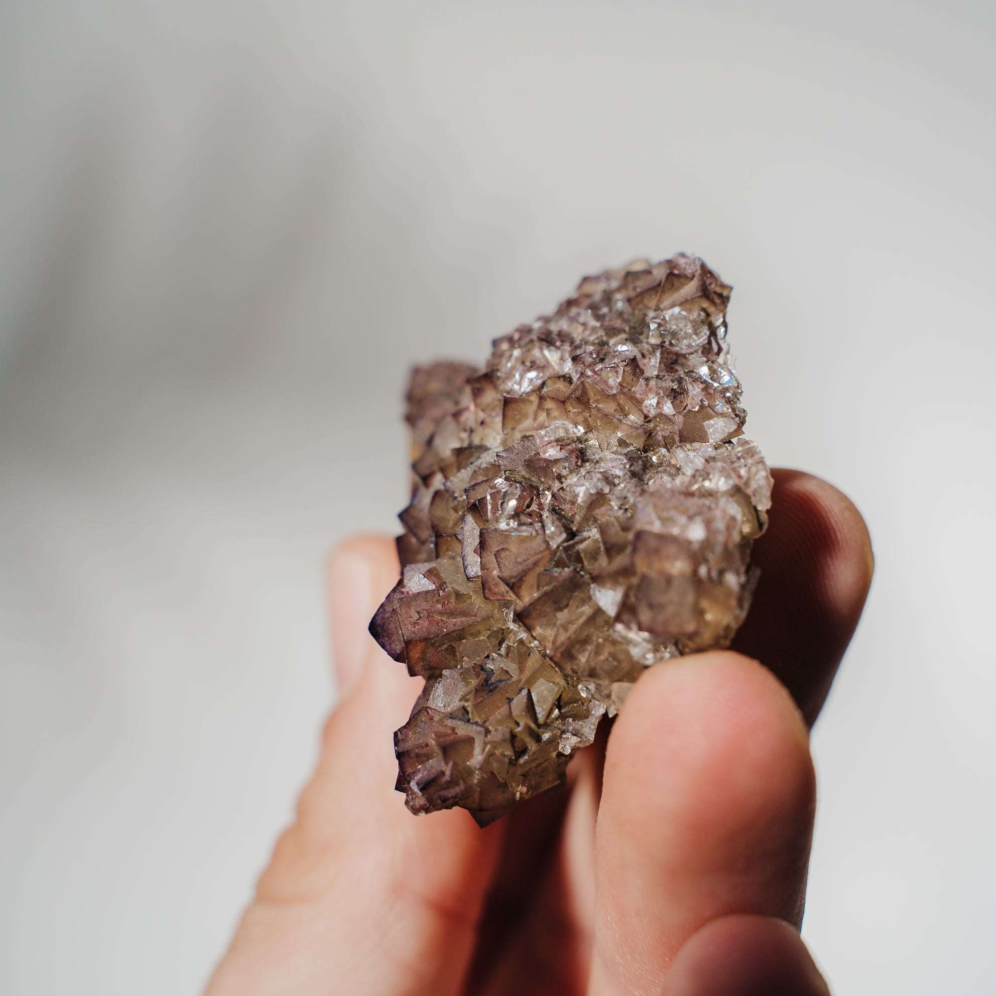 Fluorit x Calcit Stufe 20F