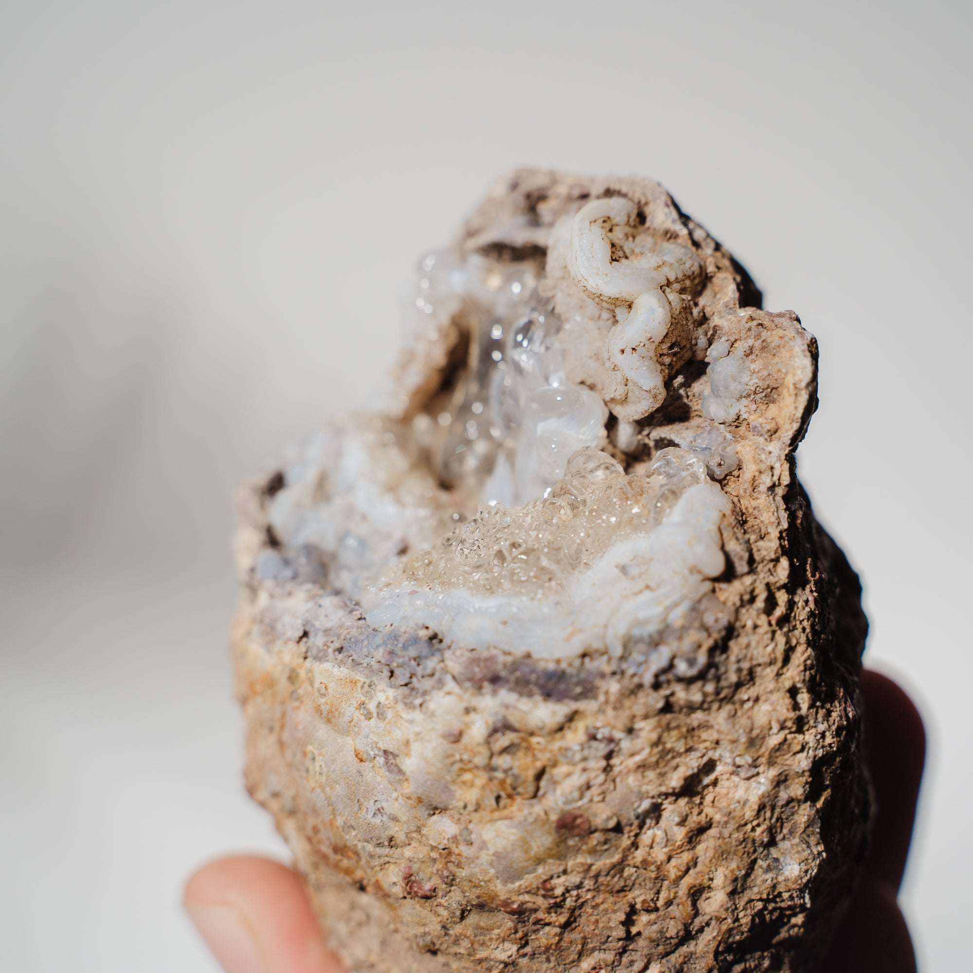 Hyalit Opal Geode 46H