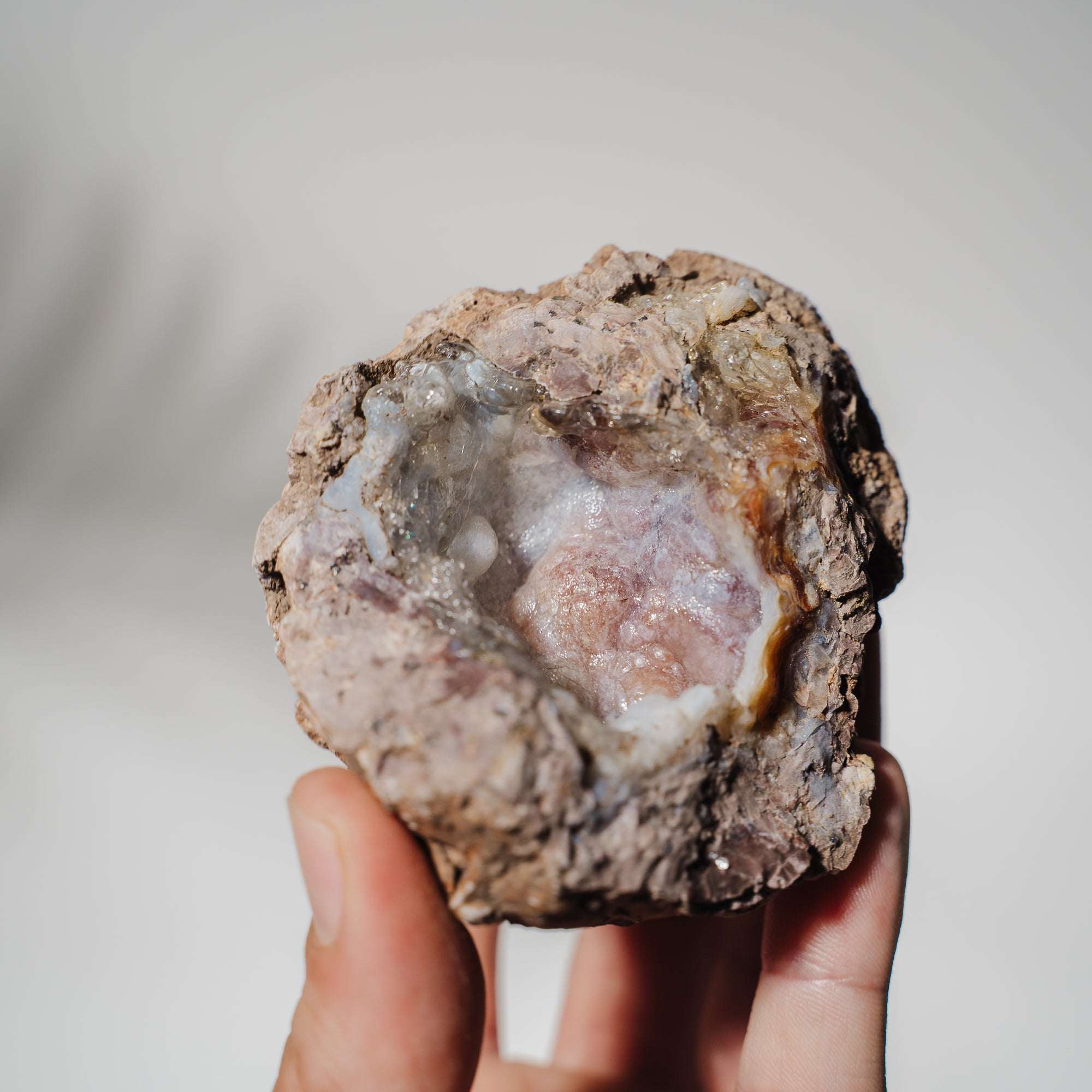 Hyalit Opal Geode 36H