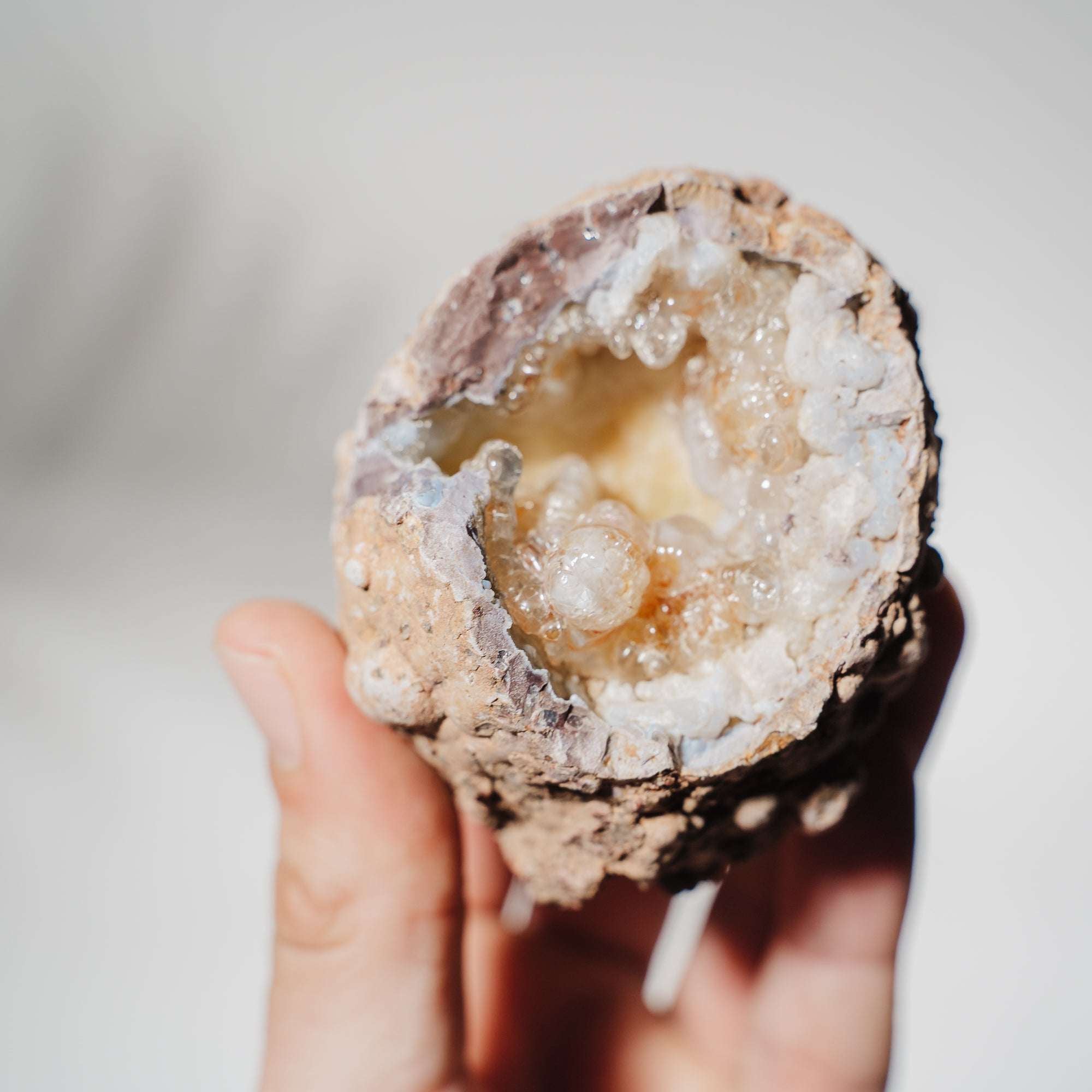 Hyalit Opal Geode 35H