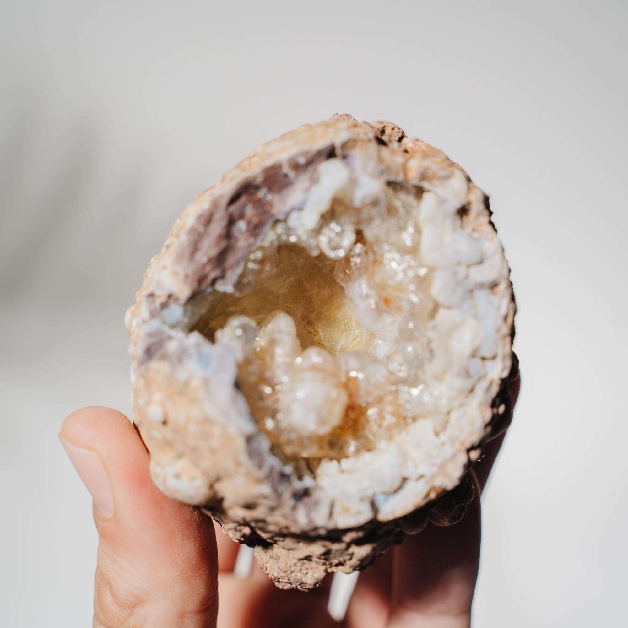 Hyalit Opal Geode 35H