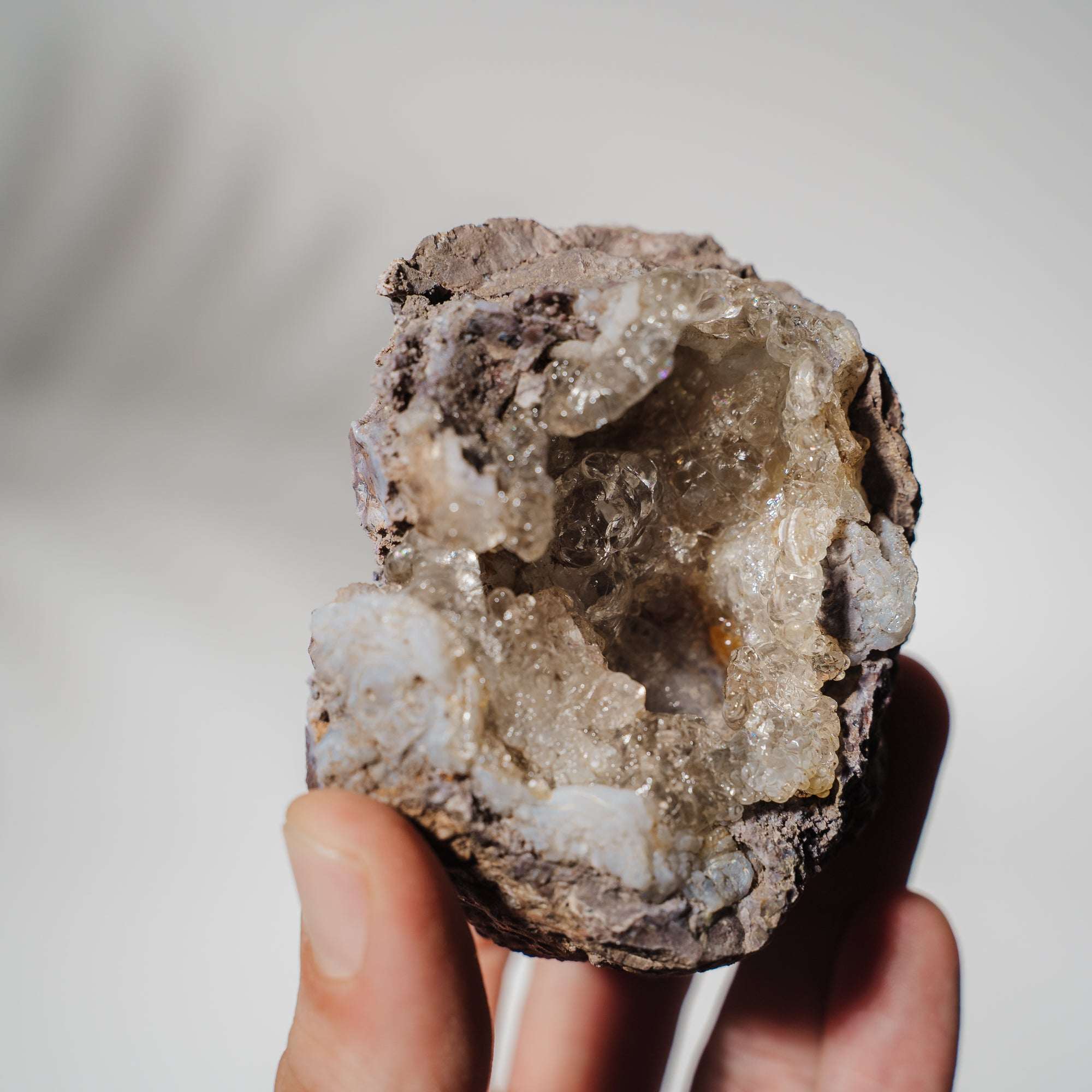 Hyalit Opal Geode 34H