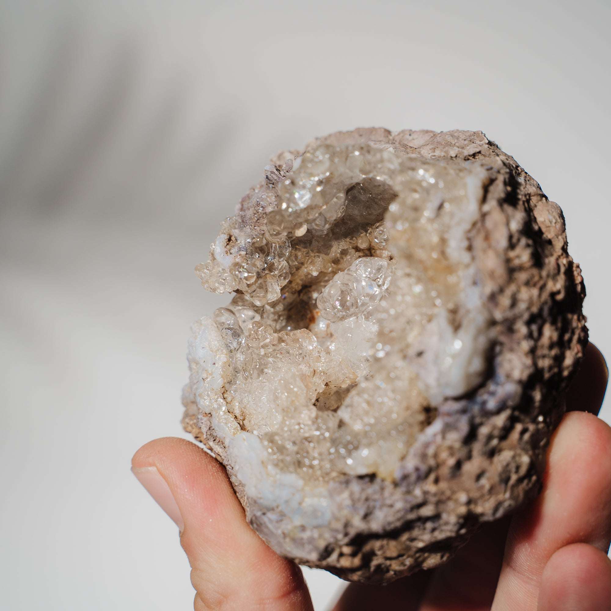 Hyalit Opal Geode 34H