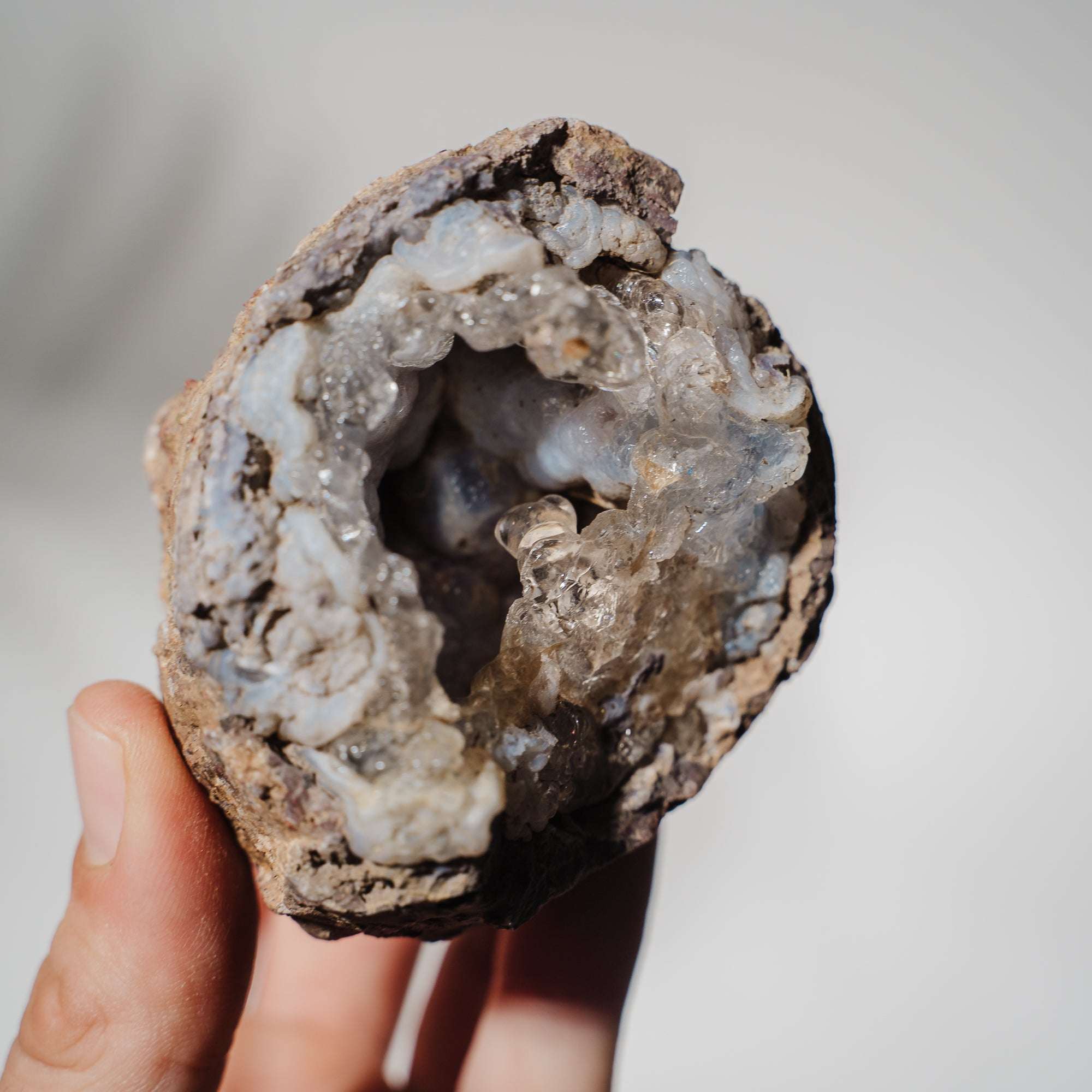 Hyalit Opal Geode 41H
