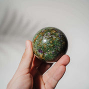 Rubin x Fuchsit Kugel 53K