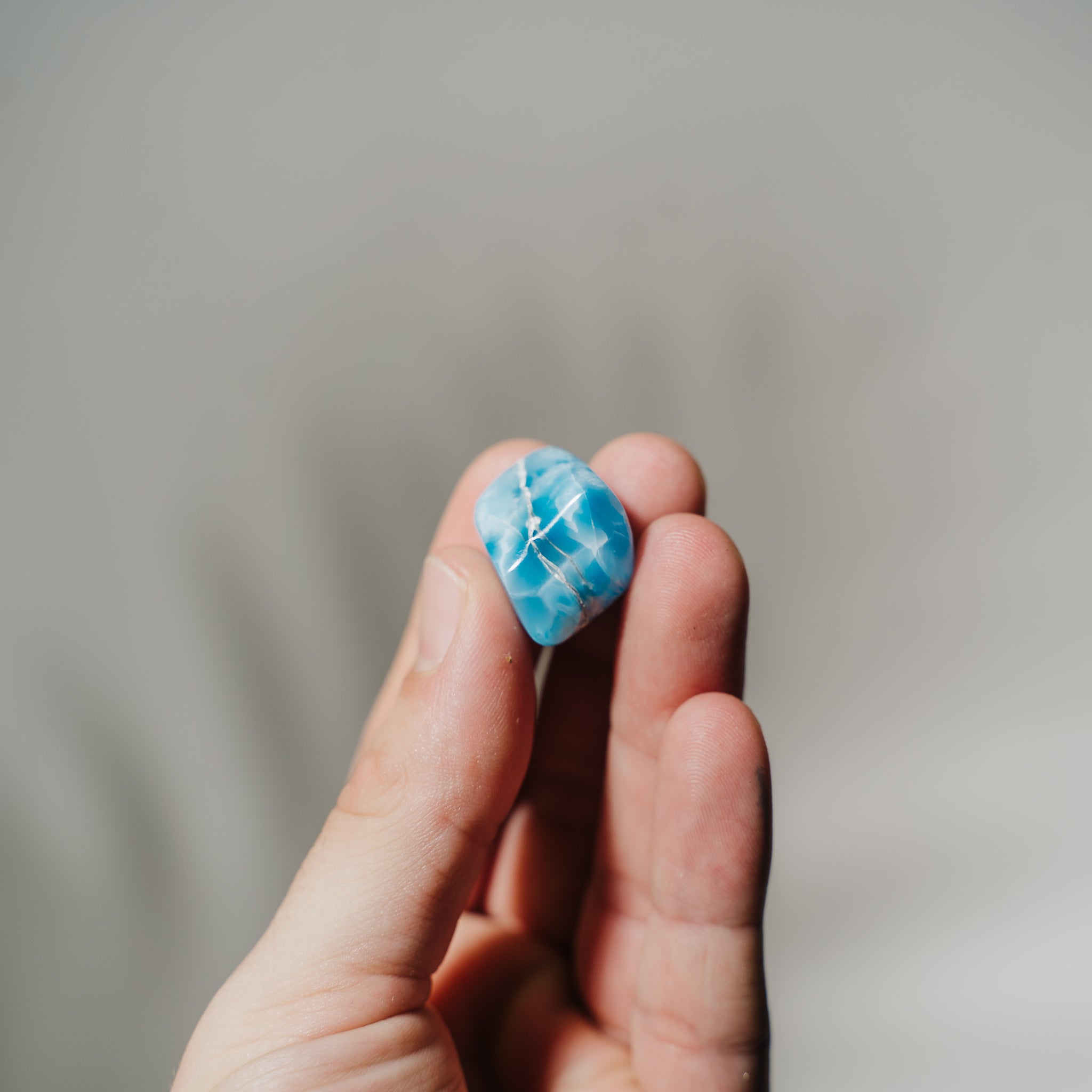 Larimar Trommelsteine