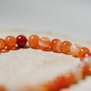 Sardonyx Kugelarmband 6mm