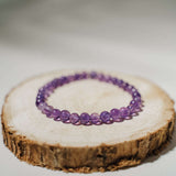 Amethyst hell Armband 6mm