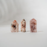 Pinke Amethyst Türme
