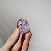 HQ Amethyst Freiformen mit Regenbögen