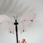 Rosenquarz Schmetterling 36RQ